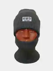 Бежевый комплект: шапка и снуд