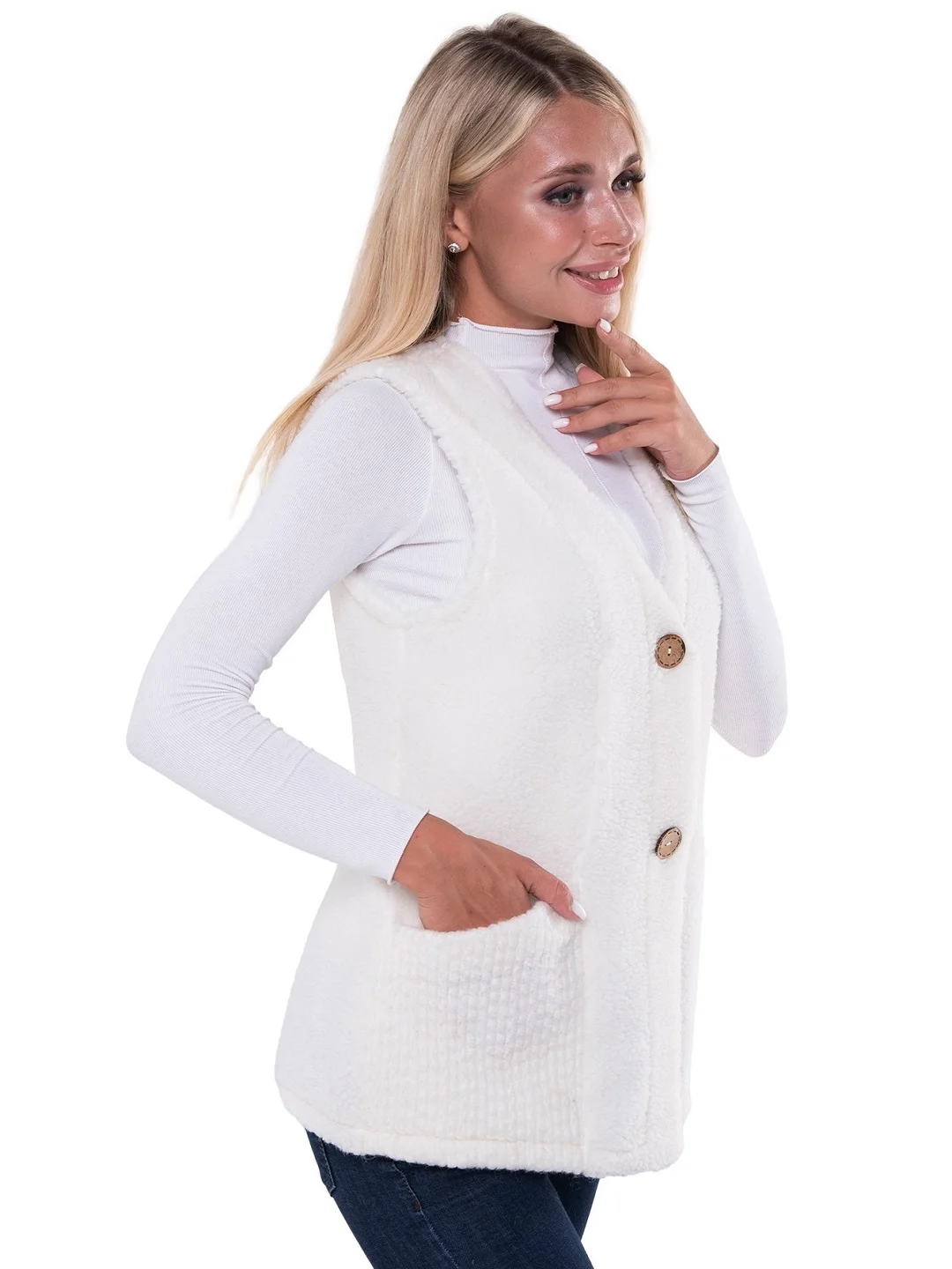 Жилет Woollamb из облегченного меха