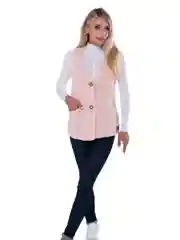 Пудровый жилет Woollamb из облегченного меха