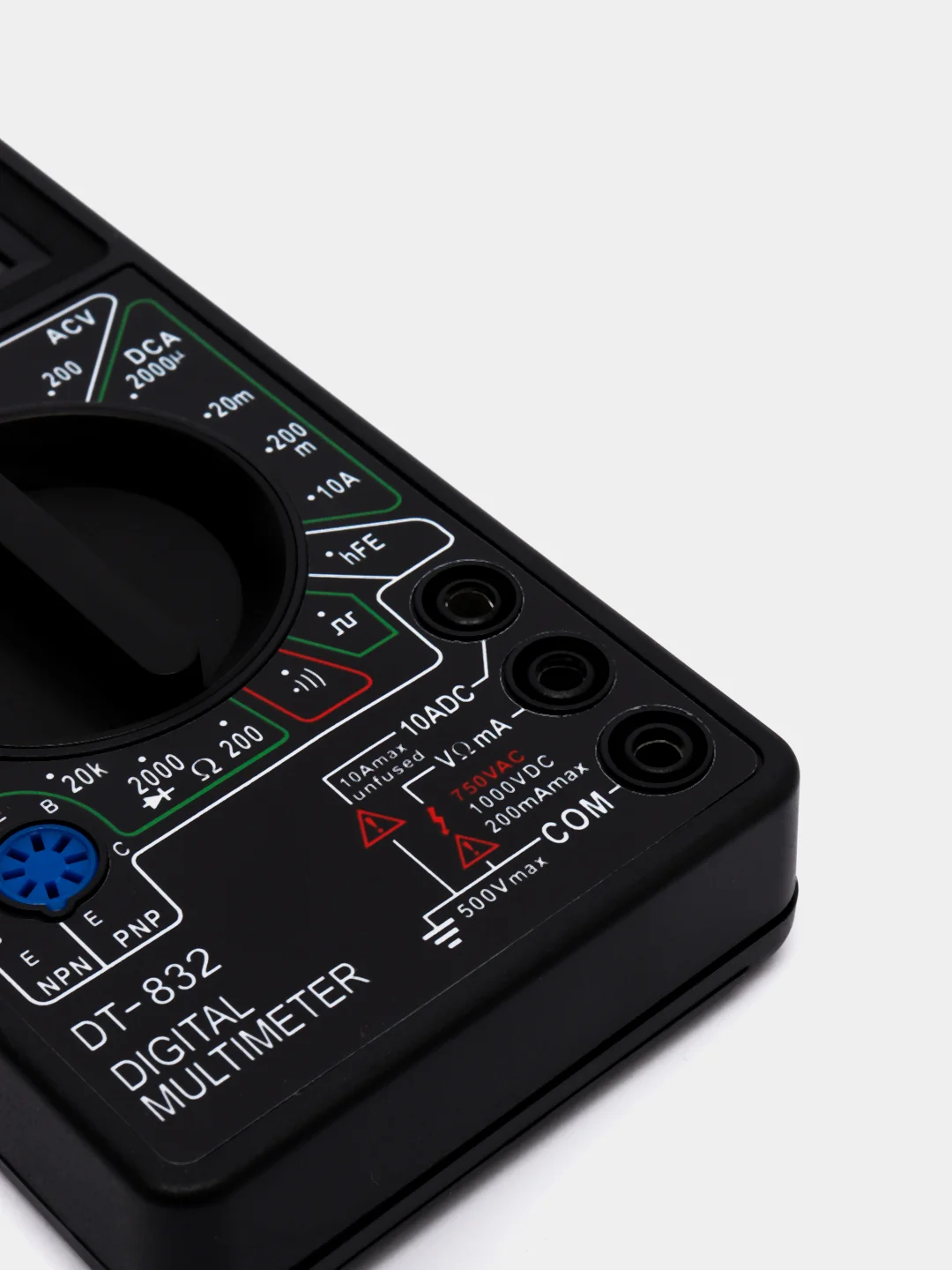Мультиметр цифровой DT-832 с звуковой прозвонкой