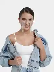 Очки женские со стразами, для фотосессии