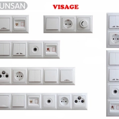 Рамка на 4 места GUNSAN VISAGE ТУРЦИЯ