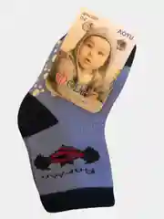 Голубой носки детские