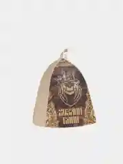 Желтый шапка для бани