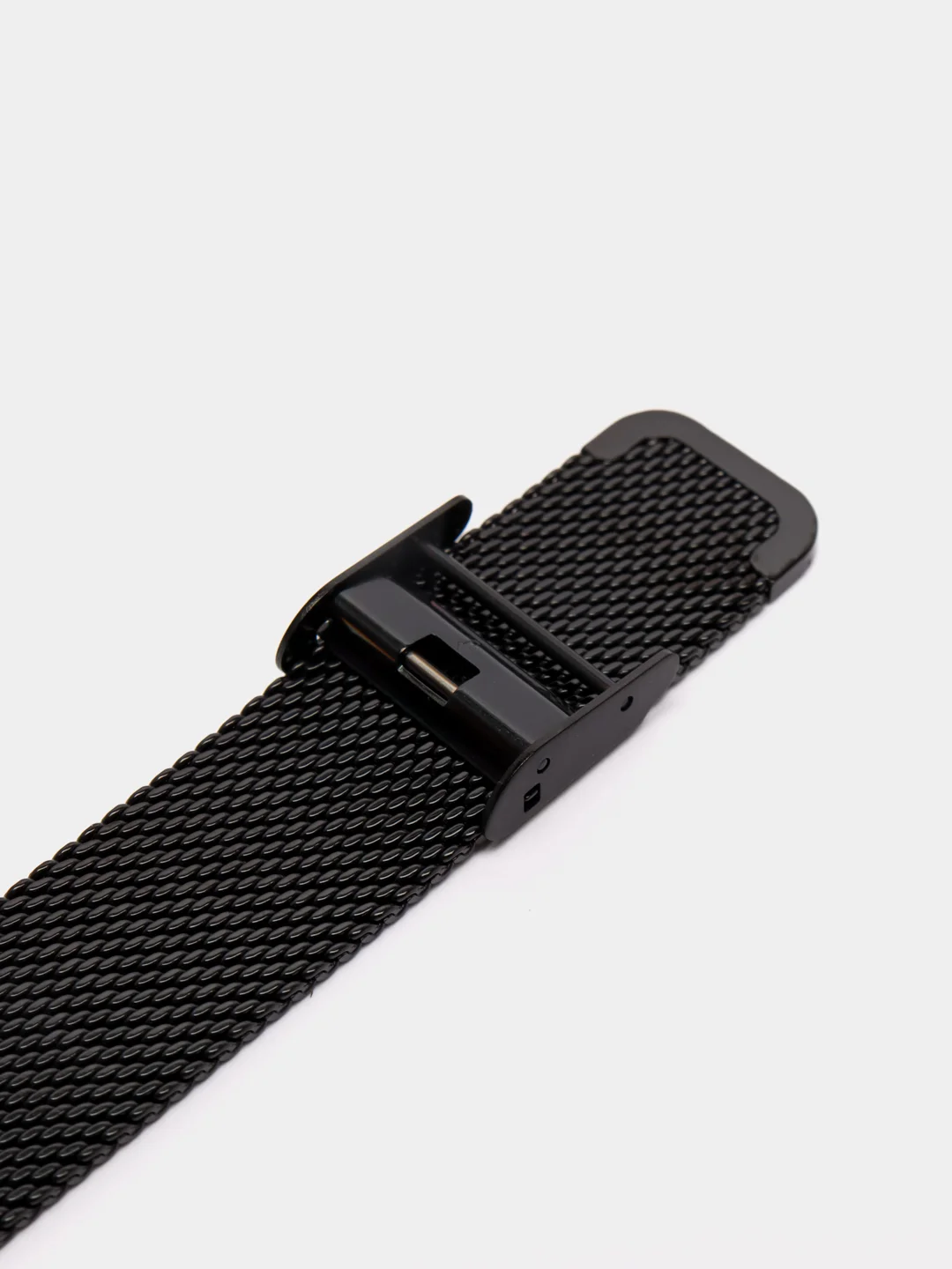 Черный металлический ремешок для Huawei Band 6 / Honor Band 6