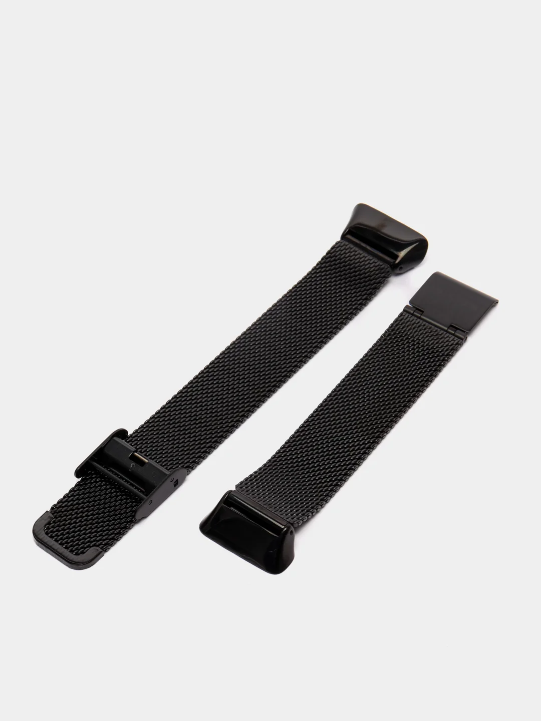 Черный металлический ремешок для Huawei Band 6 / Honor Band 6
