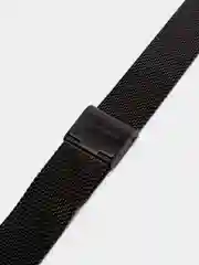 Черный металлический ремешок для Huawei Band 6 / Honor Band 6