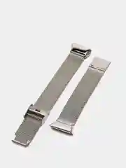Серебряный металлический ремешок для Huawei Band 6 / Honor Band 6