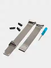 Серебряный металлический ремешок для Huawei Band 6 / Honor Band 6