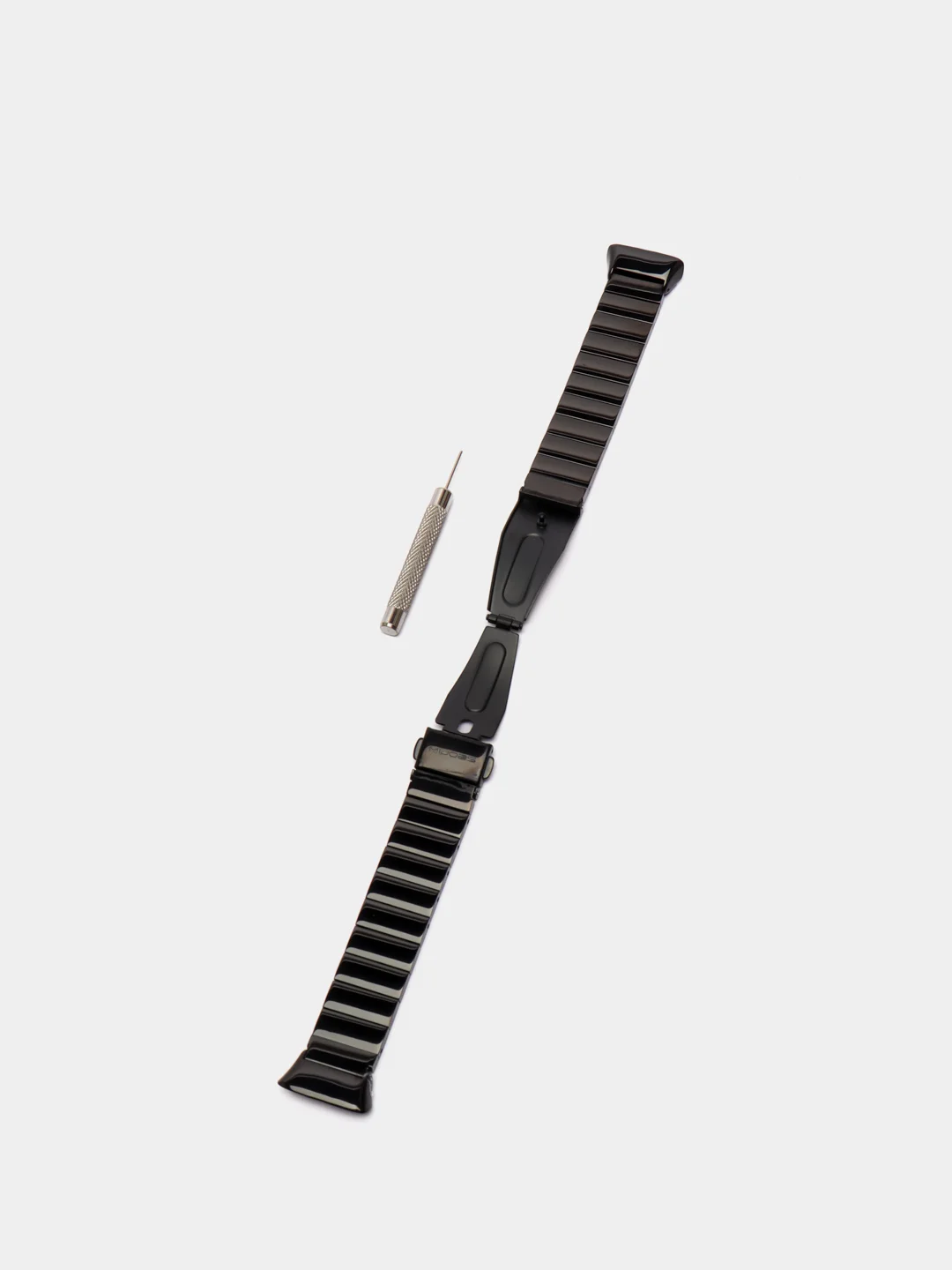 Угольный металлический ремешок для Huawei Band 6 / Honor Band 6