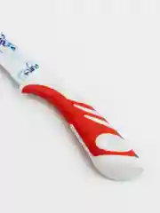 Нож кухонный стальной с цветным лезвием 33 см