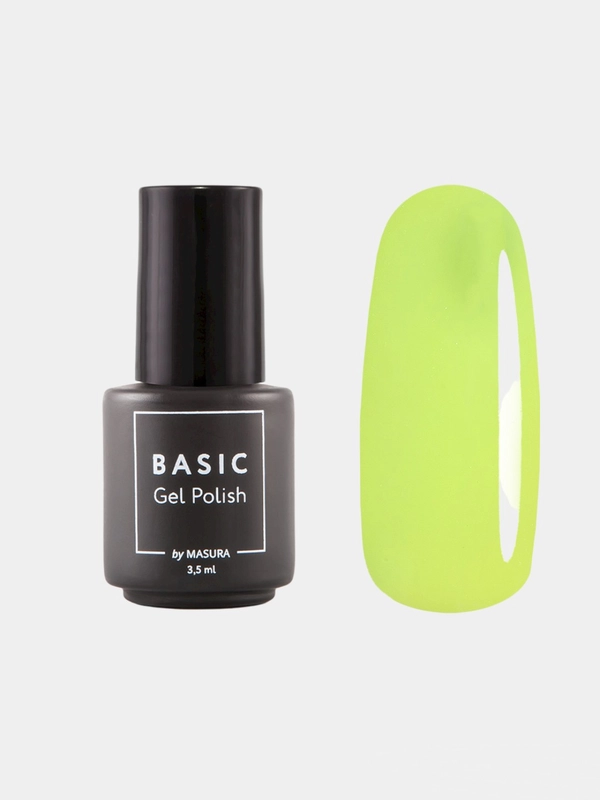 Гель-лак MASURA BASIC Lemon, 3,5 мл