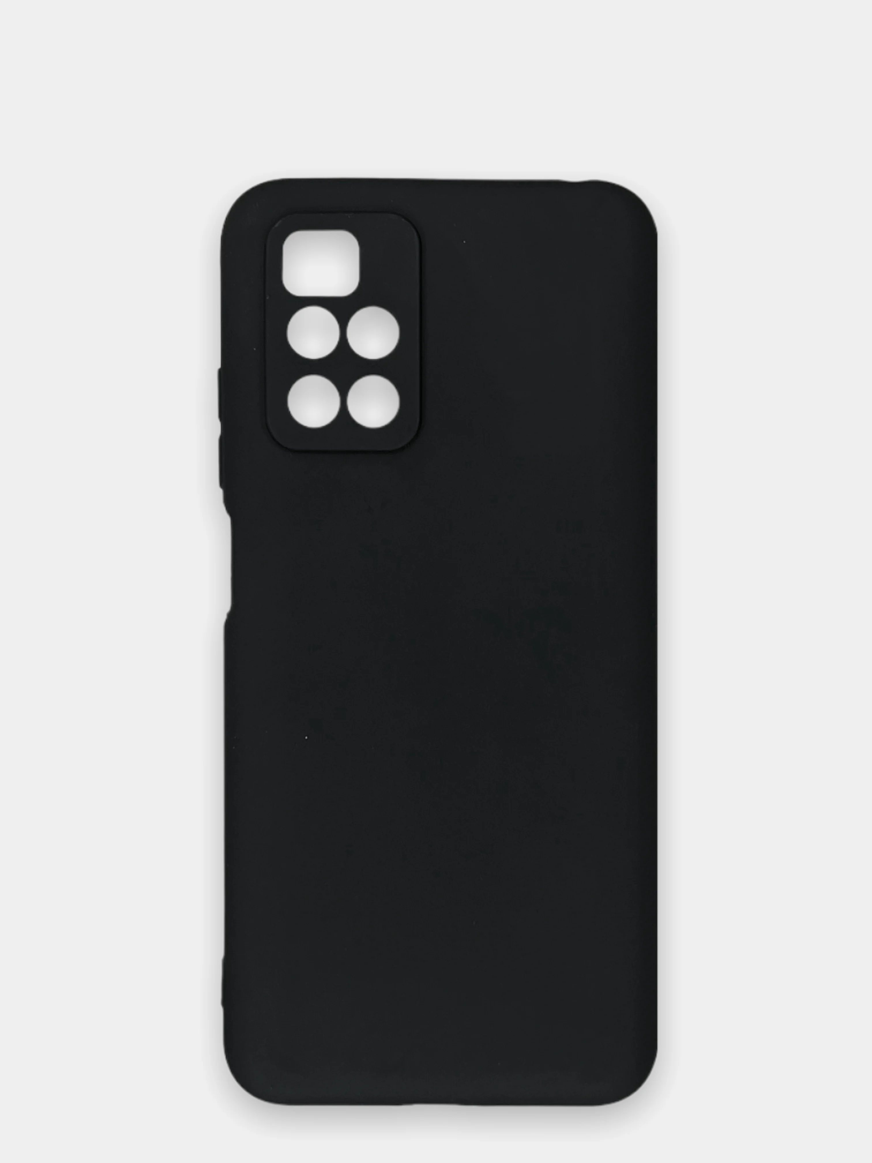 Угольный чехол Xiaomi Redmi 10, Сяоми Редми 10 силиконовый, цветной, матовый