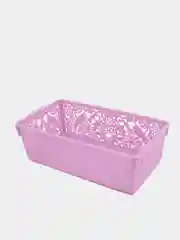 Лавандовый корзина ажурная пластиковая 29х15х9 см