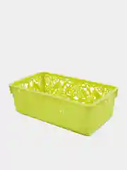 Лайм корзина ажурная пластиковая 29х15х9 см
