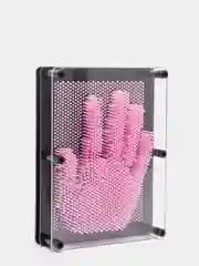 Розовый 3-d Пинарт  Антистресс  Пластиковый