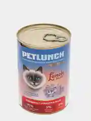 Корм для кошек Lunch for pets говядина с сердцем, кусочки в желе, консервы 400 гр