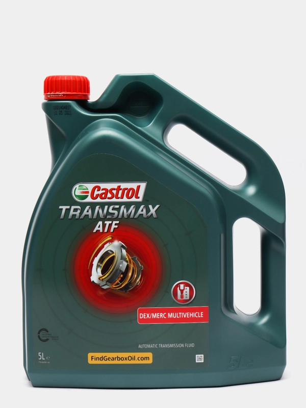 Трансмиссионное масло Castrol Transmax ATF Dex/Merc Multivehicle для АКПП, 5 л