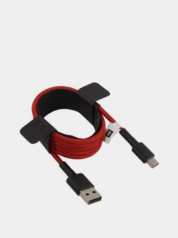 Кабель USB Type-C Xiaomi Mi Braided USB/Type-C,  1 м, красный SJV4110GL