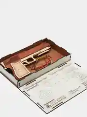 Пистолет резинкострел, игрушечное оружие, сборная модель