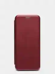 Багровый чехол-книжка Samsung Galaxy A02 / M02 2021 / Самсунг Галакси А02 / М02