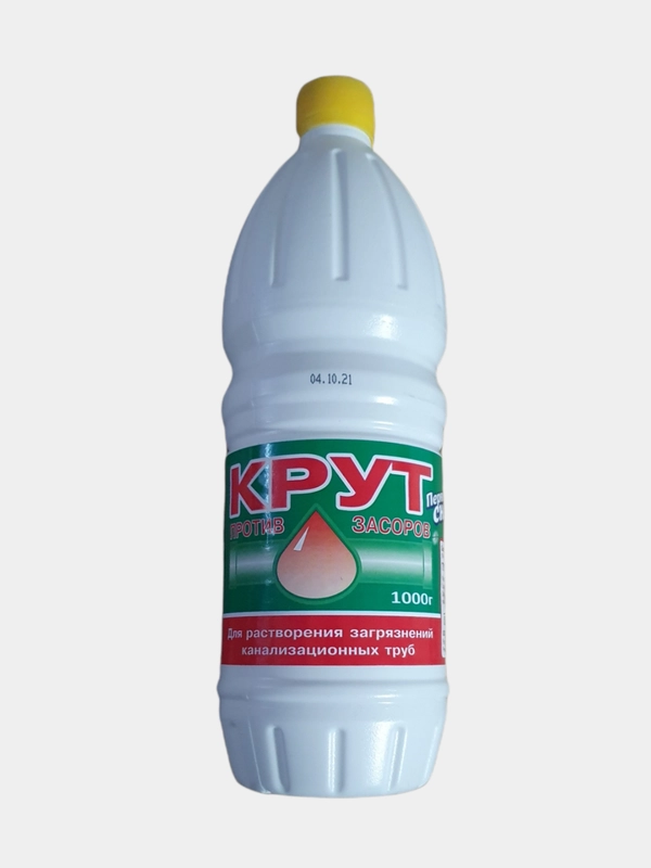 Средство от засоров труб "Крут" (Крот), 1000 г