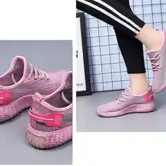 Розовый кроссовки женские, летние