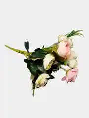 Вишнёвый букет камелий, цветы искусственные, розы, пионы, декор для дома, растения, цветок