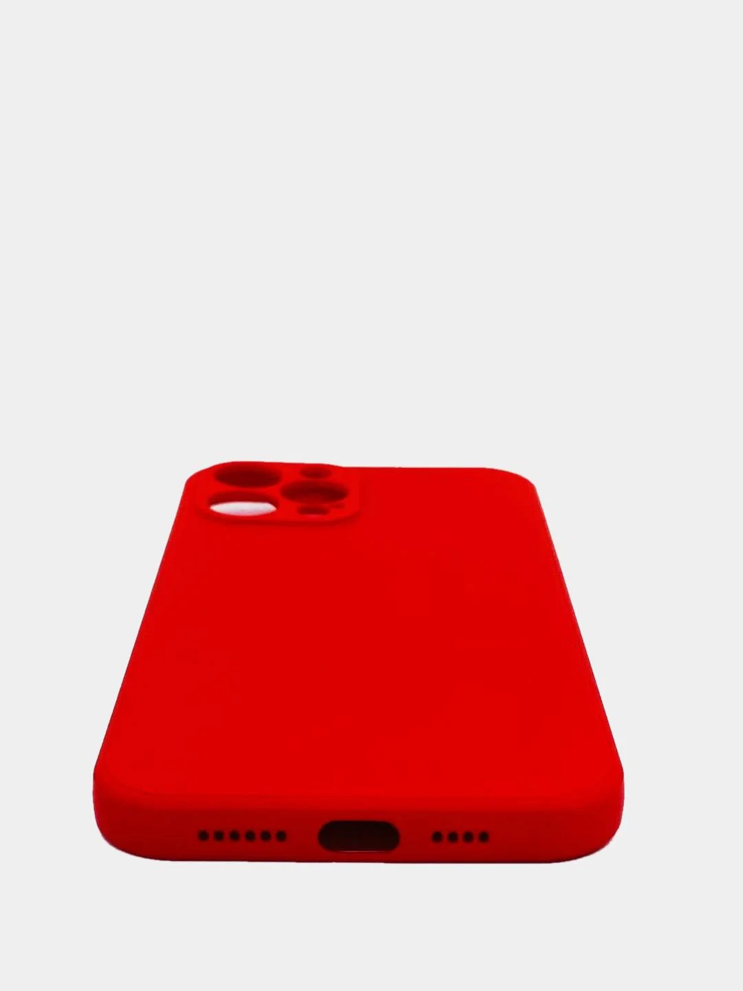 Чехол для iPhone 12 12Pro 12ProMax 12mini силиконовый с бархоткой внутри