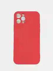 Коралловый чехол для iPhone 12 12Pro 12ProMax 12mini силиконовый с бархоткой внутри