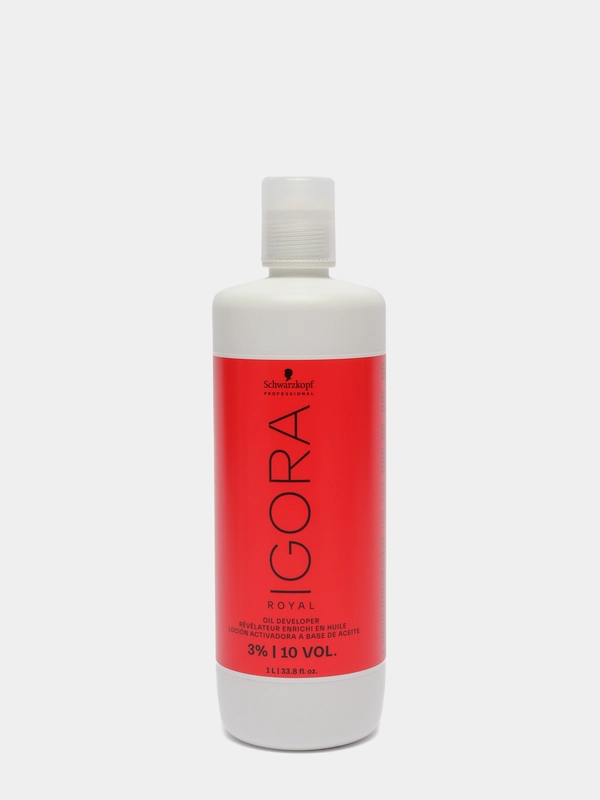 Лосьон-окислитель 3% Schwarzkopf Professional "Igora Royal", 1000 мл
