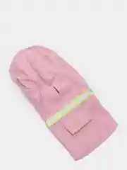 Розовый дождевик для собак, с капюшоном