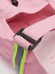 Розовый дождевик для собак, с капюшоном
