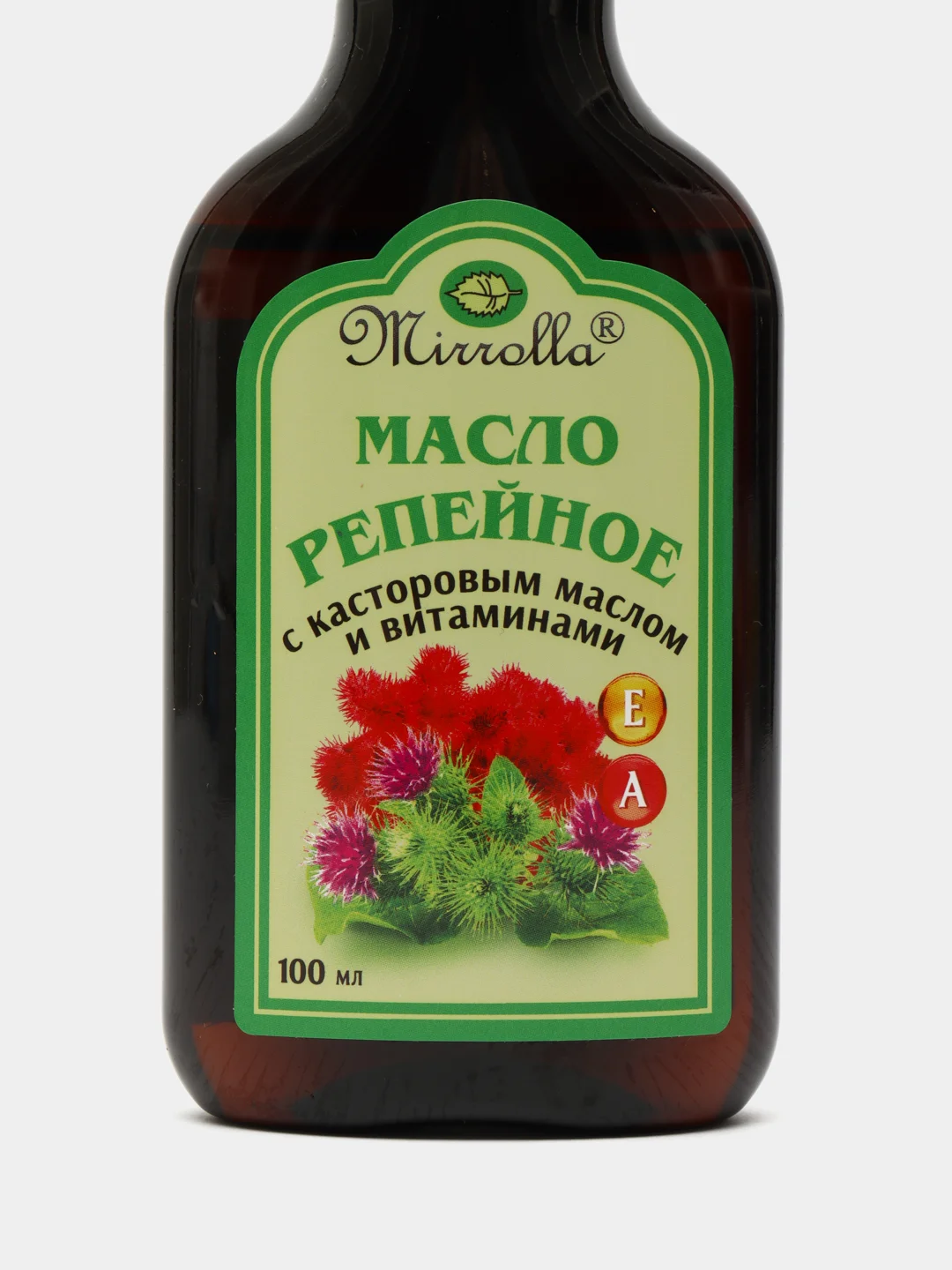 Репейное масло с Касторовым маслом и витаминами, 100 мл