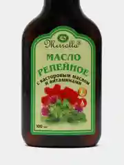Репейное масло с Касторовым маслом и витаминами, 100 мл