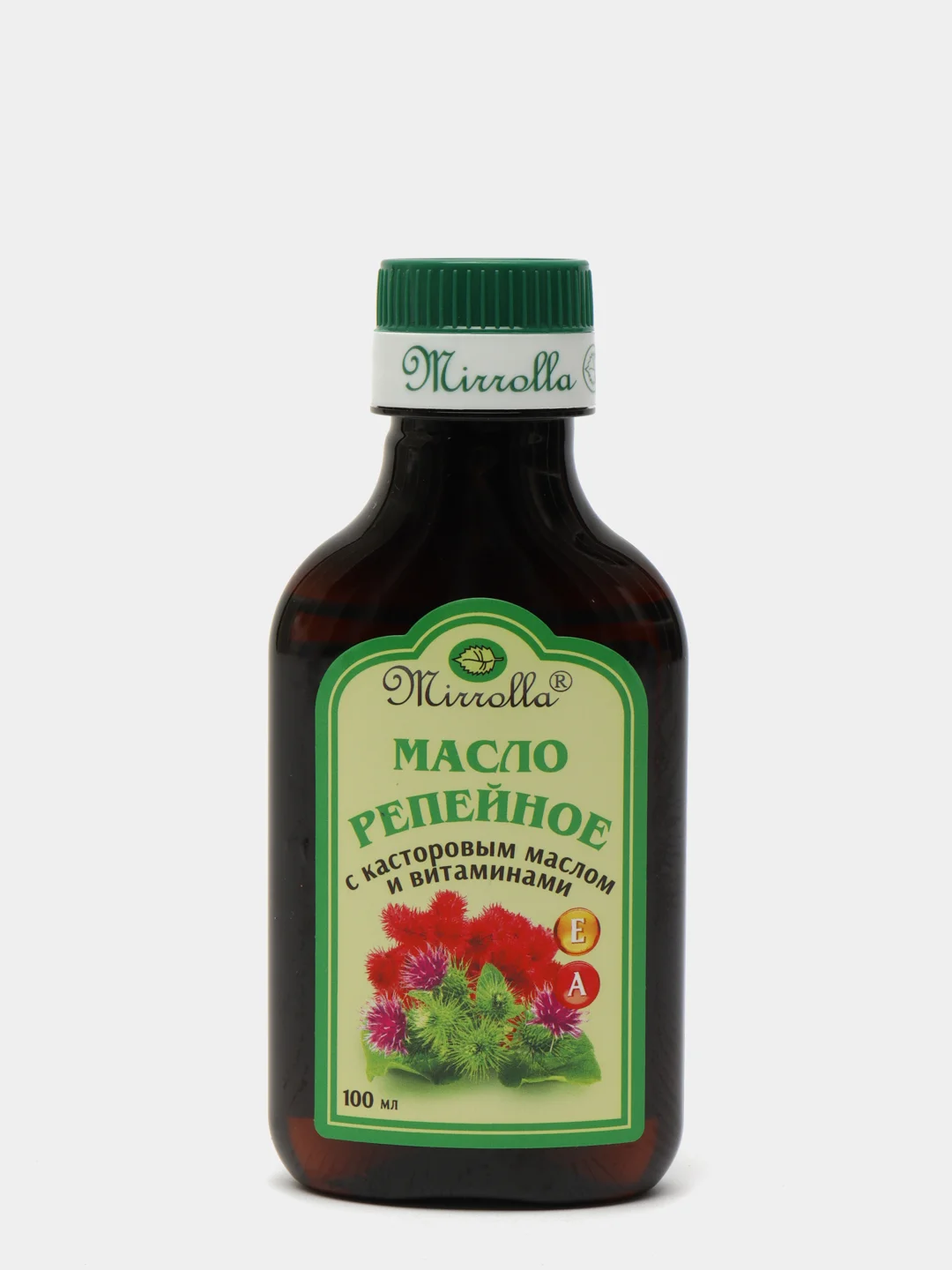 Репейное масло с Касторовым маслом и витаминами, 100 мл