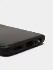Черный чехол силиконовый противоударный с магнитным кольцом для OnePlus Nord N10 5G