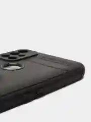 Багровый чехол силиконовый противоударный с магнитным кольцом для OnePlus Nord N10 5G