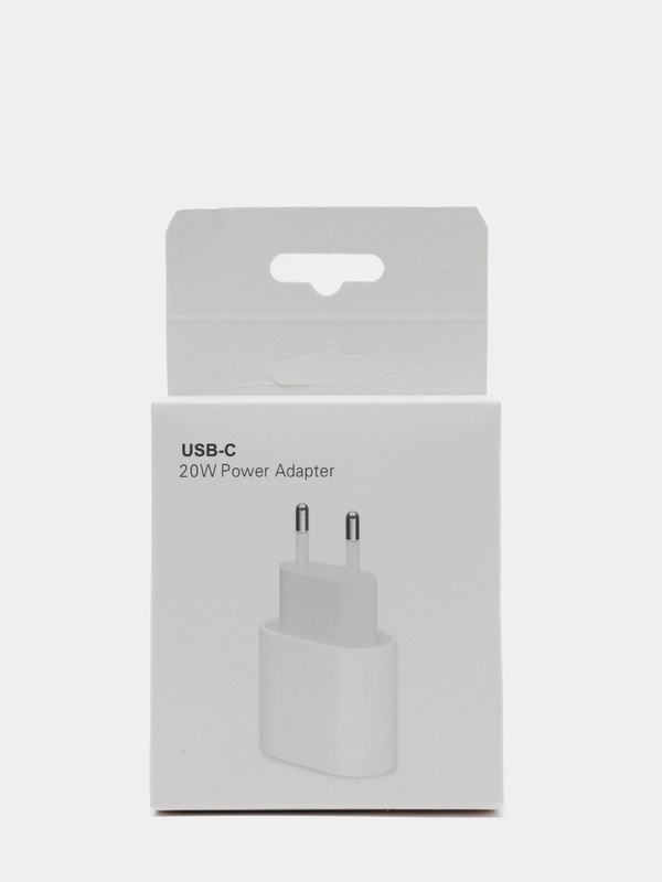 Блок питания для iPhone, зарядное устройство, 20W, USB-C, Power Adapter