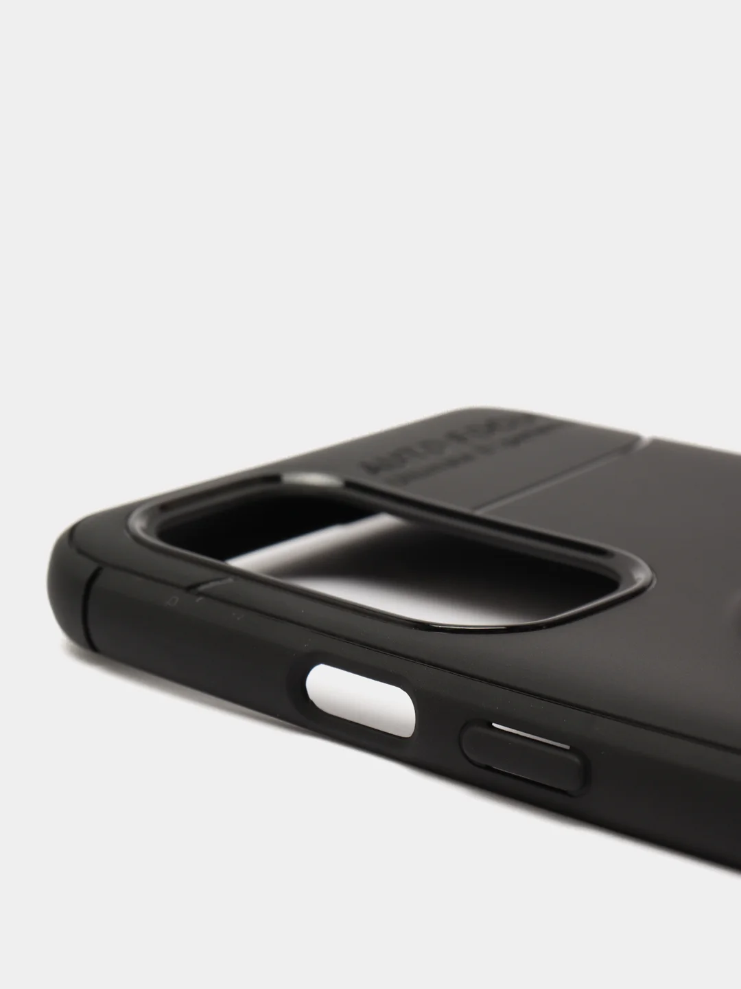 Золотой чехол силиконовый противоударный с магнитным кольцом для OnePlus 9