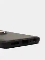 Золотой чехол силиконовый противоударный с магнитным кольцом для OnePlus Nord N10 5G