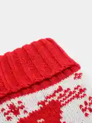 Новогодний носок-мешок для подарков/Рождественский носок/Носок для подарков/новогодний