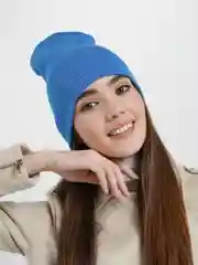Ледяной шапка вязаная