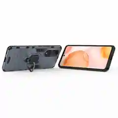 Синий меланж чехол противоударный  на Honor 50 и Huawei Nova 9 (Хонор 50 и Нова 9)