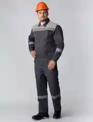Костюм рабочий летний "Техник-2", с полукомбинезоном, бюджетный