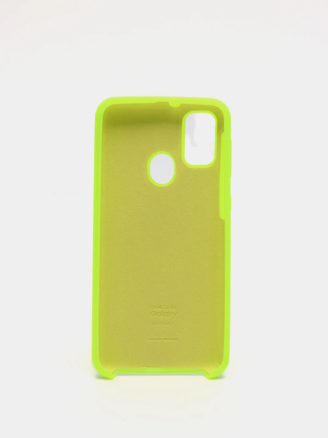 Лайм защитный силиконовый чехол Silikone Cover для Samsung M30S,M21