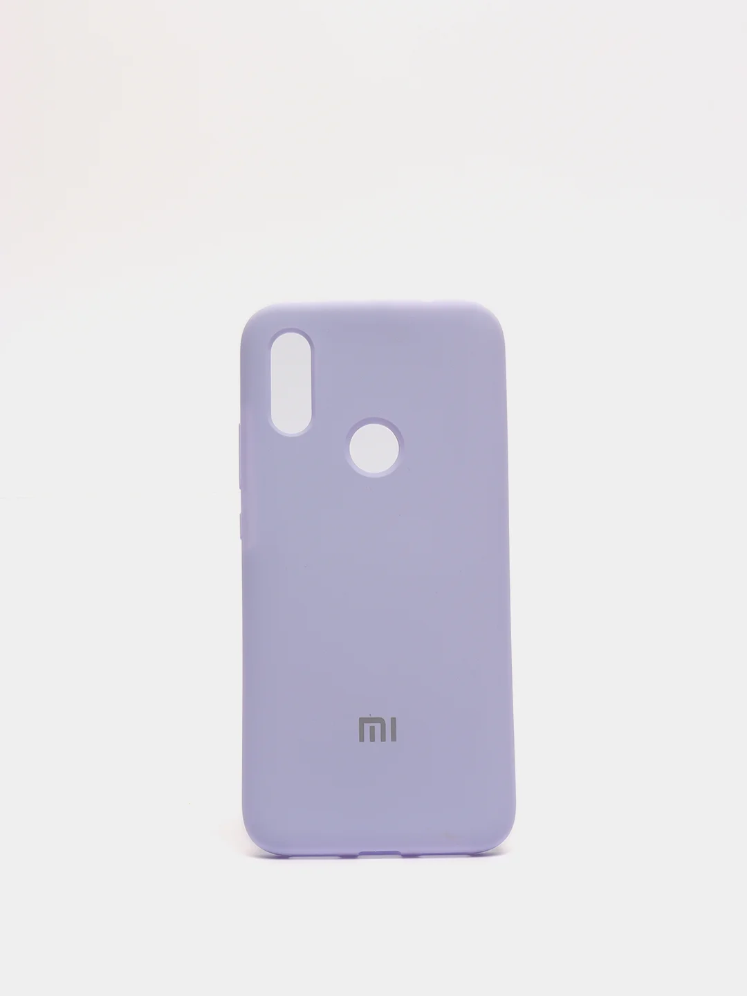 Сиреневый защитный силиконовый чехол Silicone Cover XIAOMI REDMI 7