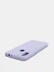 Сиреневый защитный силиконовый чехол Silicone Cover XIAOMI REDMI 7