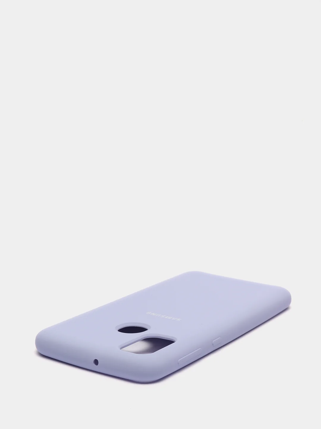 Сиреневый защитный силиконовый чехол Silikone Cover для Samsung M30S,M21
