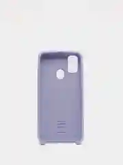 Сиреневый защитный силиконовый чехол Silikone Cover для Samsung M30S,M21